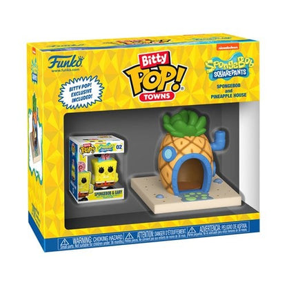 PREVENTA Funko Bitty Pop Town SpongeBob SquarePants and Pinapple House