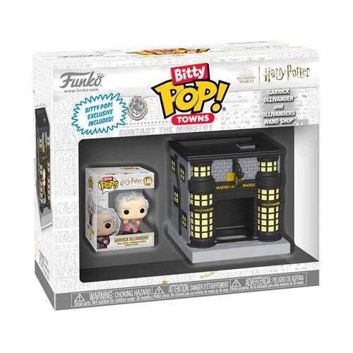 Funko Bitty Pop Town Harry Potter: Garrik Ollivander and Wand Shop