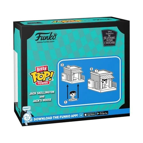 PREVENTA Funko Bitty Pop Town The Nightmare Before Christmas: Jack Skellington and Jack's House