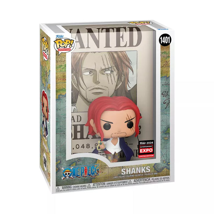 Funko Pop Cover One Piece: Shanks - 2024 Entertainment Expo Exclusive (1401)