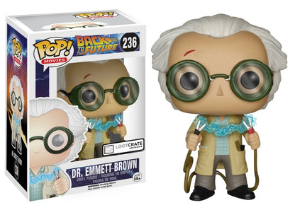 Funko Pop Back to the Future: Dr Emmett Brown - LootCrate Exclusive (236)