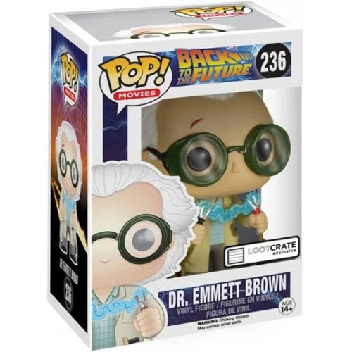 Funko Pop Back to the Future: Dr Emmett Brown - LootCrate Exclusive (236)
