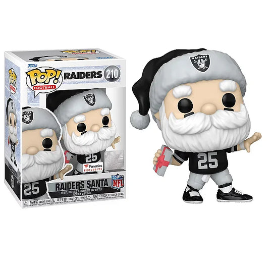 Funko Pop Santa NFL: Raiders - Fanatics Exclusive (210)