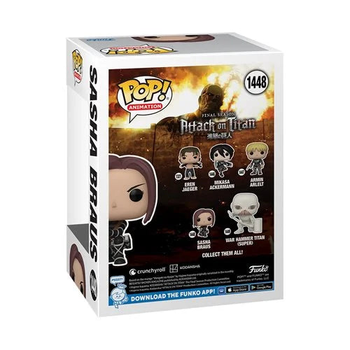 Funko Pop Attack on Titan: Sasha Braus (1448)