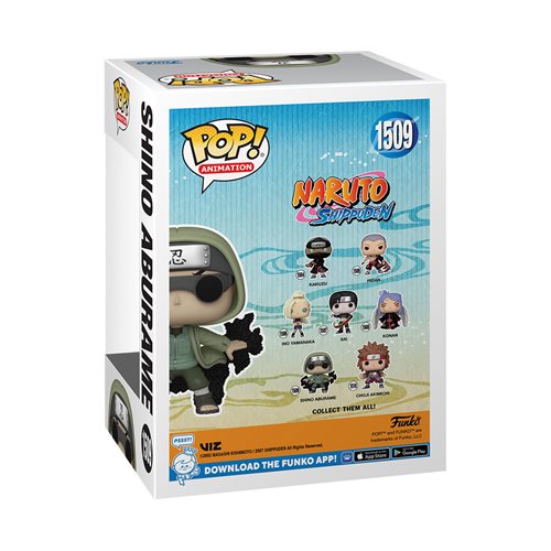 Funko Pop Naruto Shippuden: Shino Aburame (1509)