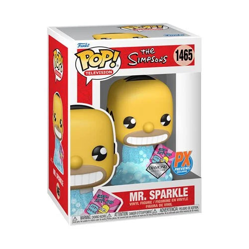 Funko Pop The Simpsons: Mr. Sparkle Diamond Glitter - PX Exclusive (1465)