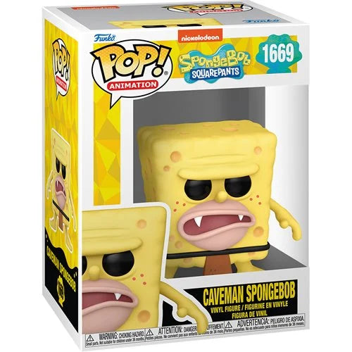 Funko Pop Nickelodeon SpongeBob SquarePants 25th Anniversary: Caveman SpongeBob (1669)