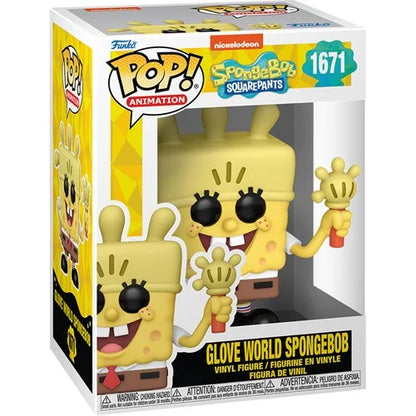 PREVENTA Funko Pop Nickelodeon SpongeBob SquarePants 25th Anniversary: Glove World SpongeBob (1671)