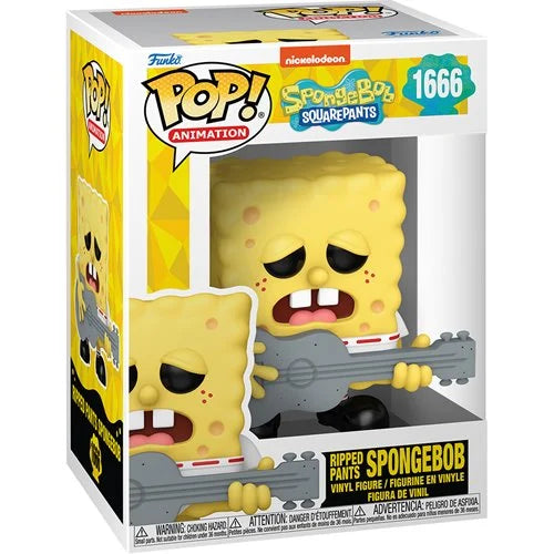 Funko Pop Nickelodeon SpongeBob SquarePants 25th Anniversary: Ripped Pants SpongeBob (1666)