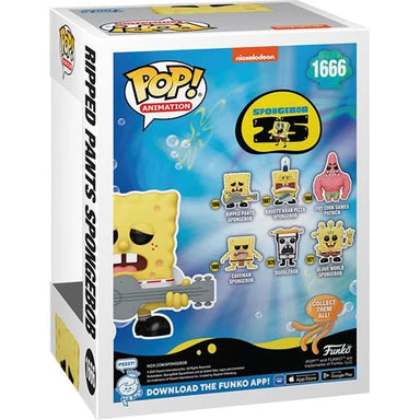 Funko Pop Nickelodeon SpongeBob SquarePants 25th Anniversary: Ripped Pants SpongeBob (1666)