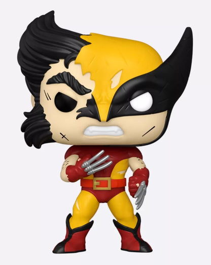 Funko Pop Marvel : Wolverine Battle Damage - Funkoshop Exclusive (1375)